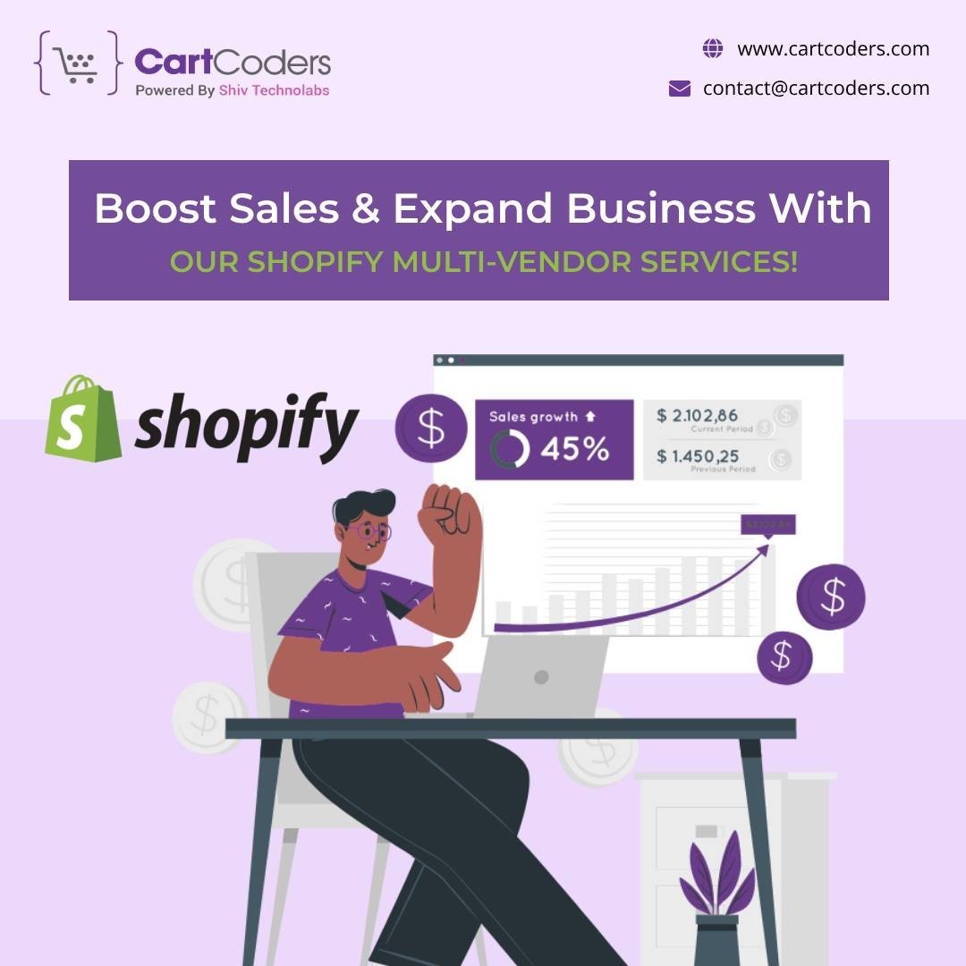 Drive Sales and Propel Business Growth through Our Shopify Multi-Vendor Solutions