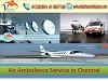 Vedanta Air Ambulance from Chennai to Delhi, at an economic cost