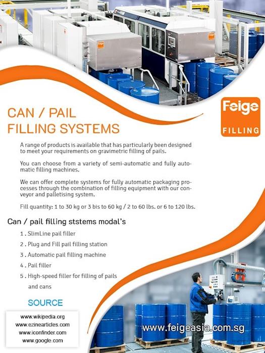 Can And Pail Filling Systems