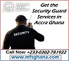 Get the Security Guard Services in Ghana