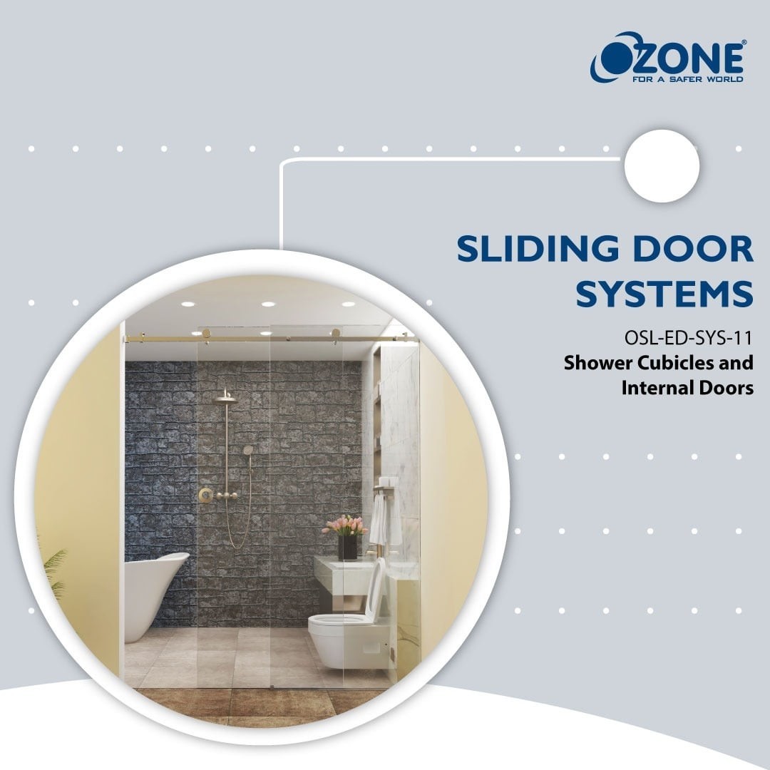 Sliding Doors Systems For Bathrooms and Internal Doors - Ozone India