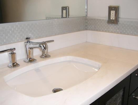 Exact Tile Inc - Bathroom Backsplash - exacttile.com