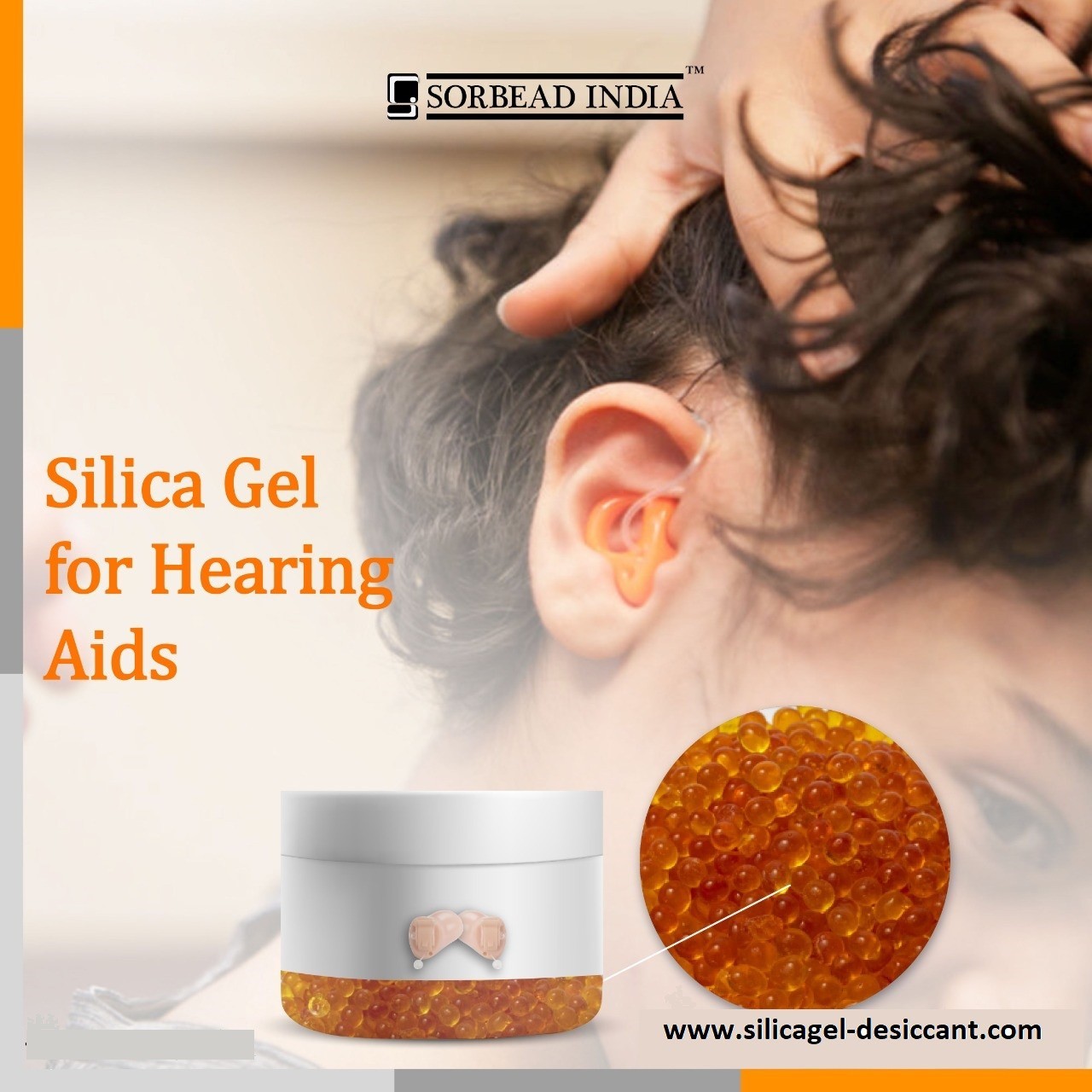 Silica Gel Desiccant for hearing aids