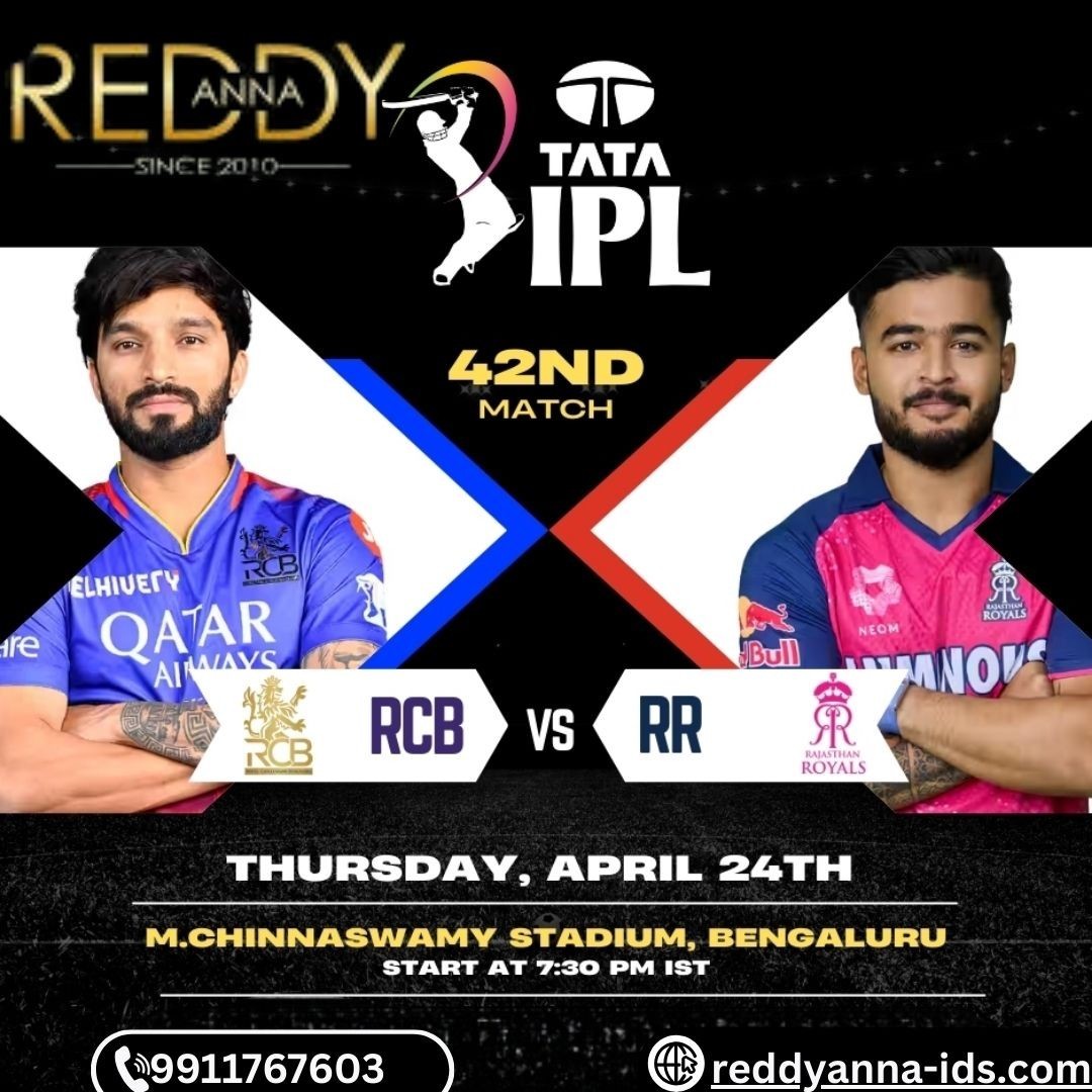 Reddy Anna’s Cricket Betting: Your Gateway to RCB vs RR Action