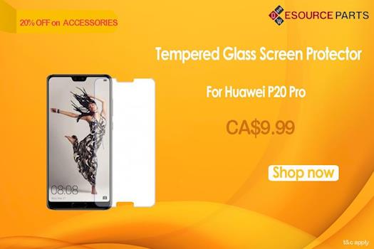Huawei P20 Pro Tempered Glass Screen Protector 