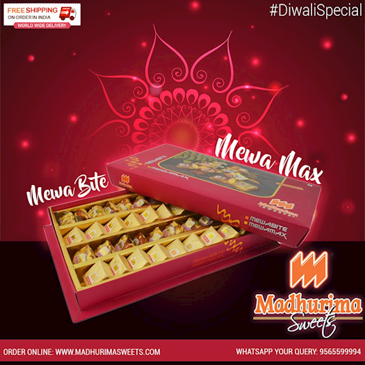 Madhurima Sweets- Buy Diwali Special Mewa Bite Sweets