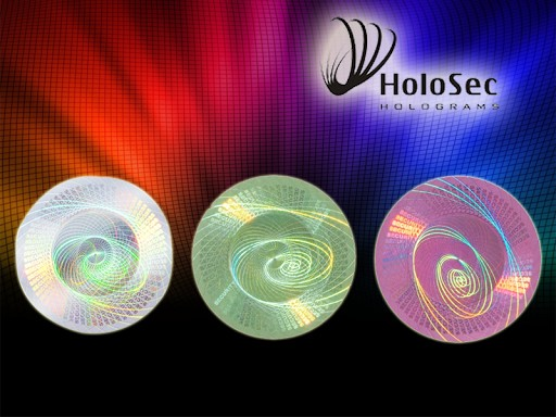 Holographic Logo - Holosec Ltd