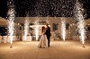 Wedding With Electric Sparklers Surprise