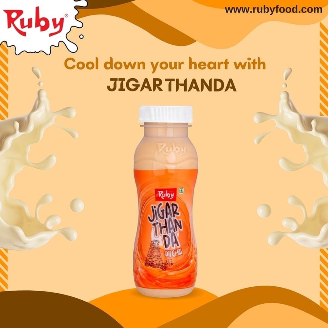 Ruby Jigarthanda Drinks, Best Healthy Drinks Manufacturer and Distributor.