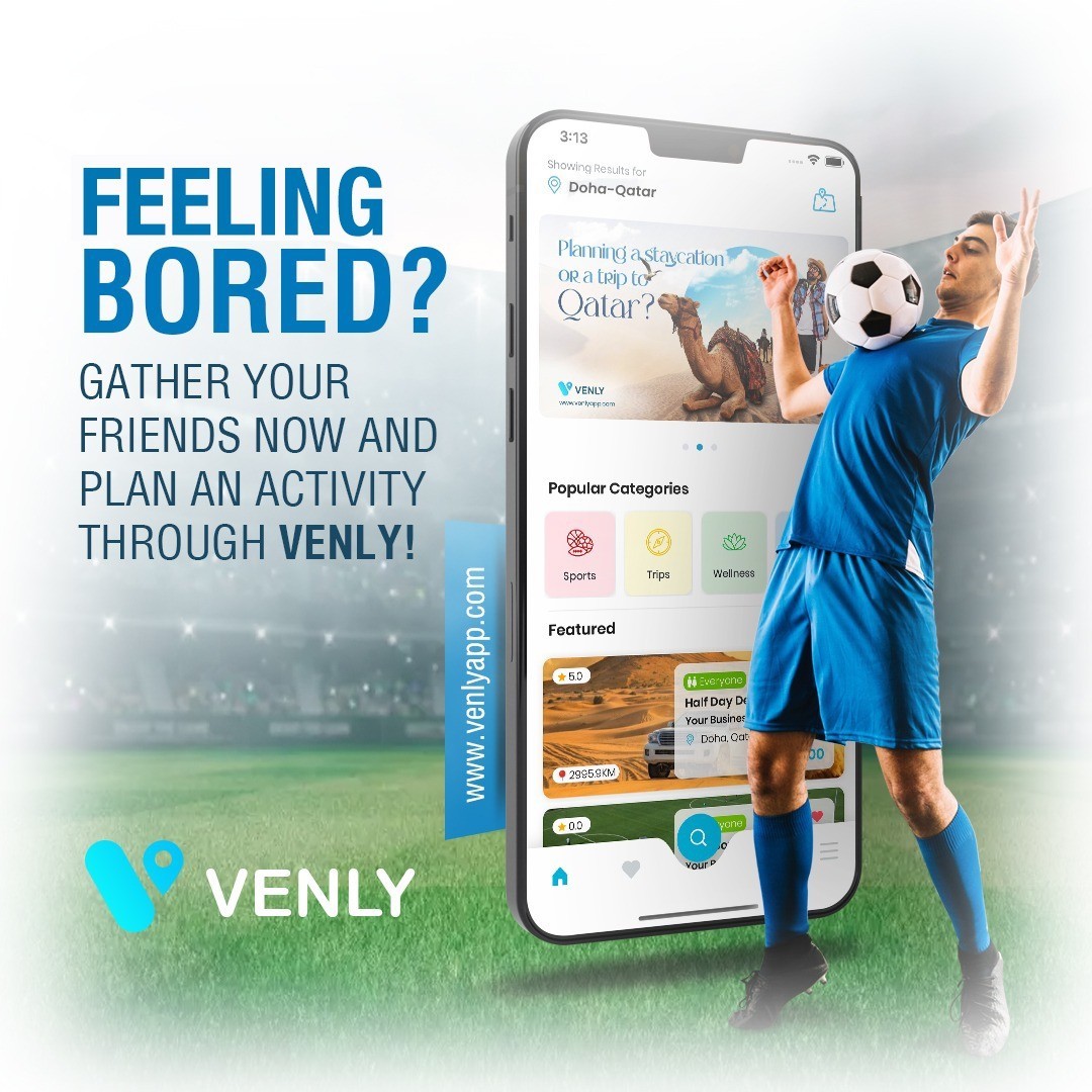 Book Sports Venues online by venly the best sports venue booking app in Qatar