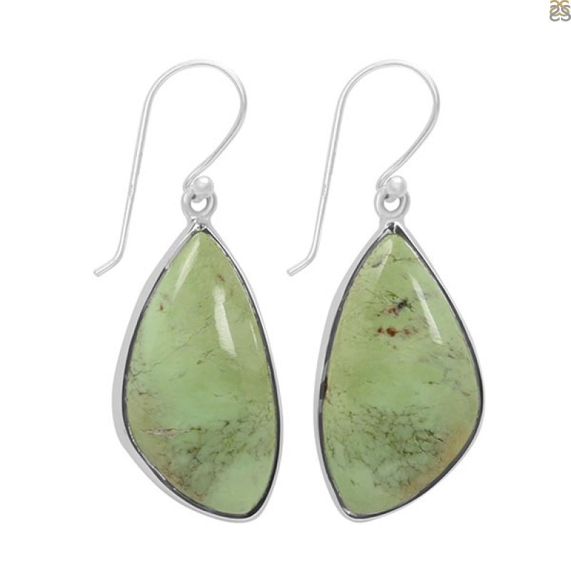 Traditional Lemon Chrysoprase Earring For every Occasion