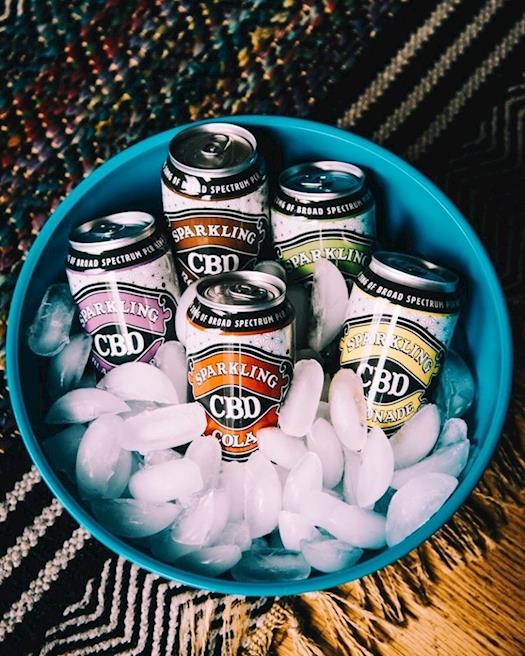 Five Flavors of Iced-Cold CBD Soda
