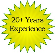 over 20 years computer experience