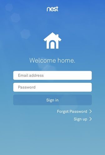 Nest camera login