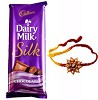 Buy Online Rakhi with chocolate