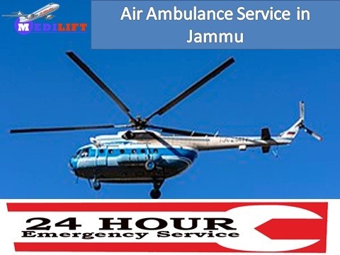 Air Ambulance Service in Jammu with Medical Facility