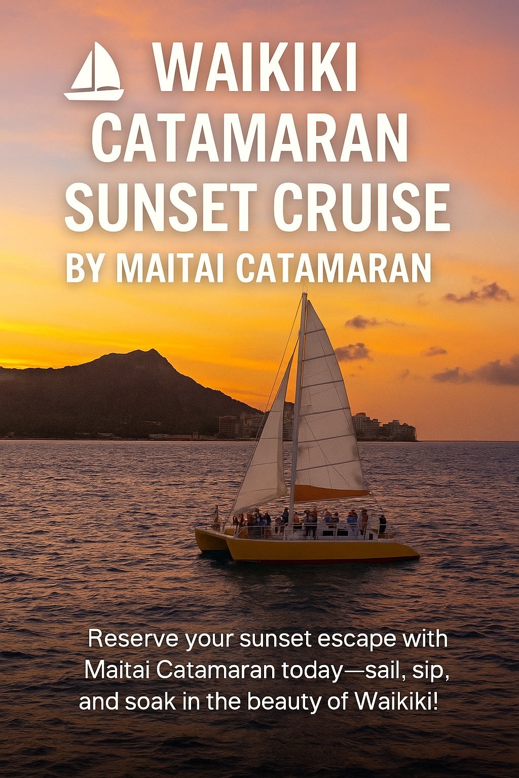 Waikiki Catamaran Sunset Cruise