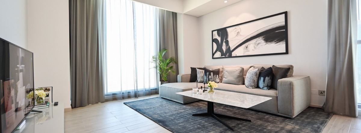 Rent 1 BR, 84.5 sqm Apartment in Ariva, Bahrain - Royal Ambassador