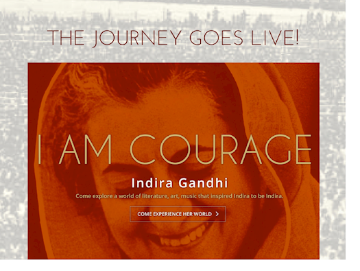Indira Gandhi- I Am Ccourage