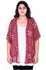 Buy Plus Size Red Shrug for Women at 60% Off