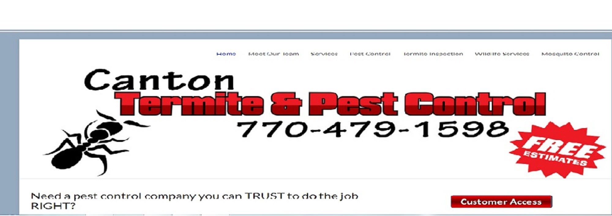 Canton Termite & Pest Control GA | Pest Control Company Canton GA		