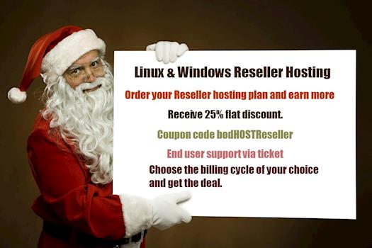 Linux & Windows Reseller Hosting