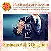 Business Ask 3 Question