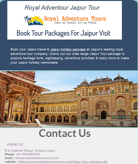 Book Best Jaipur Tour Packages