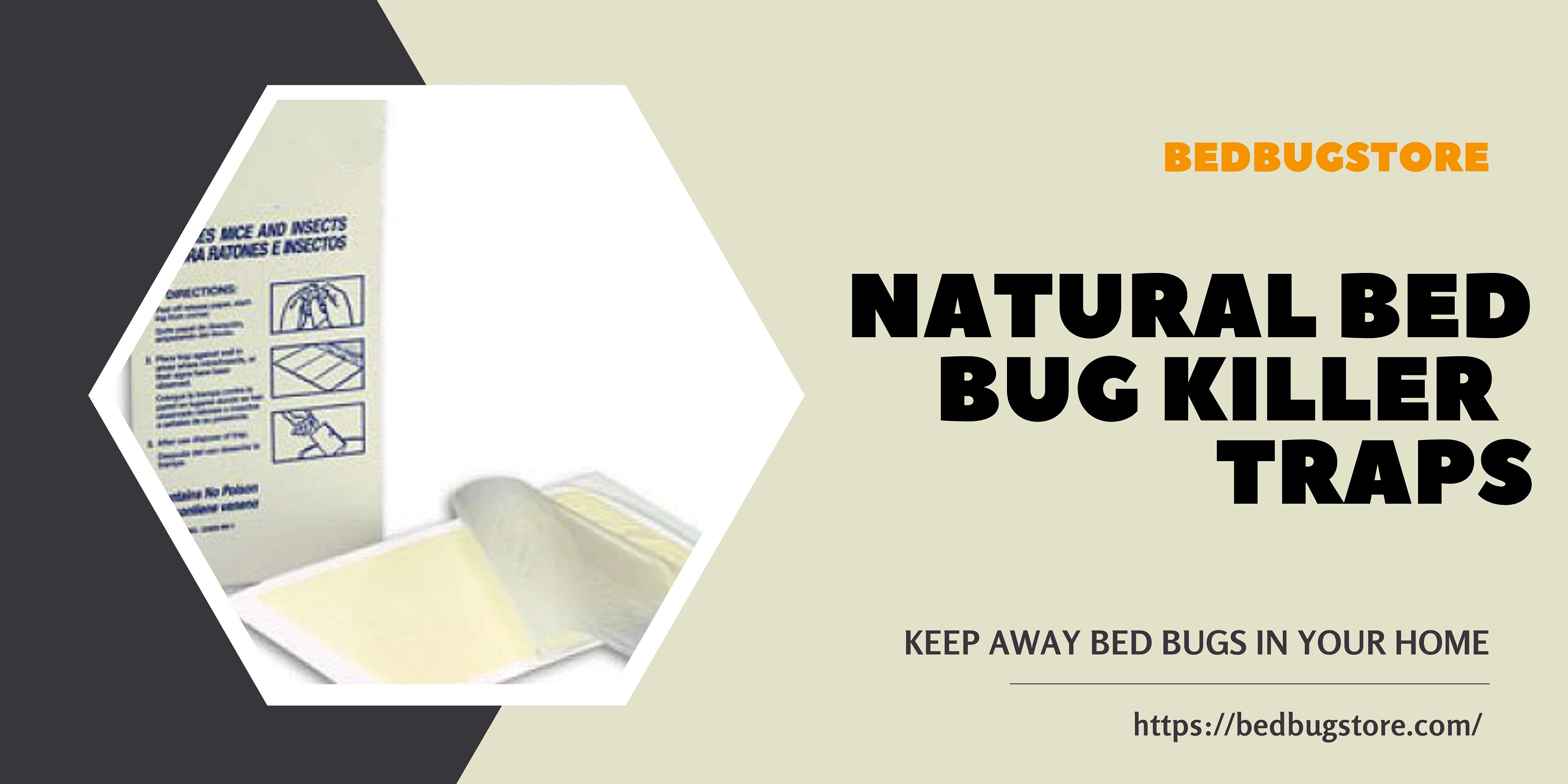 Eliminate Bed Bugs with Natural Bed Bug Killer Traps - Pack of 8