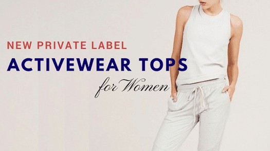 Women's New Private Label Activewear Tops Are Giving Major Fitness Goals