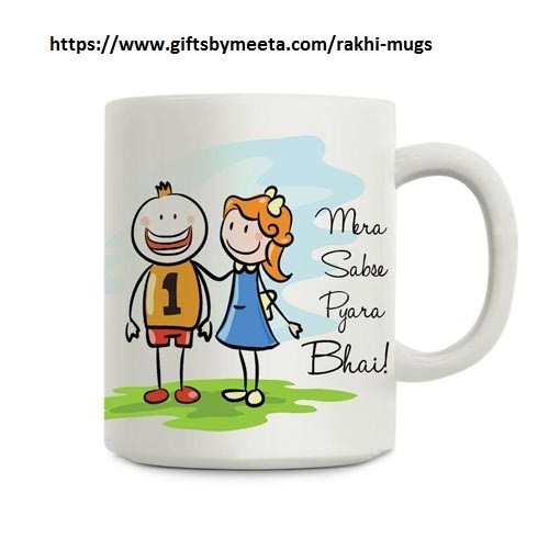 Buy Online Rakhi Mugs