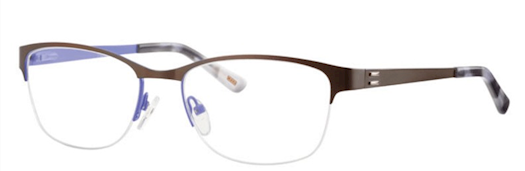 Semi Rimless Presciption Glasses-METZ 1487