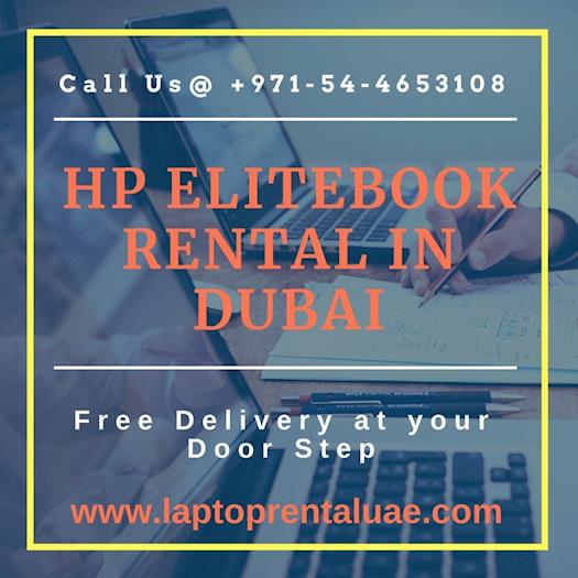 Hire HP EliteBook Laptop rental in Dubai