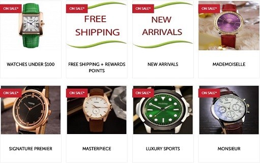 Buy luxury watches online