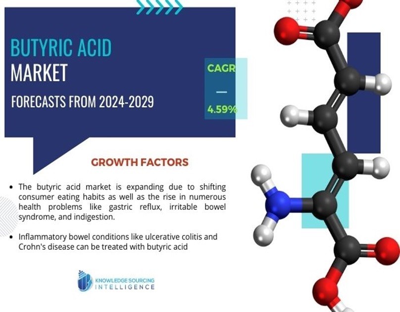 Butyric Acid Market Size & Share: Industry Report, 2024-2029