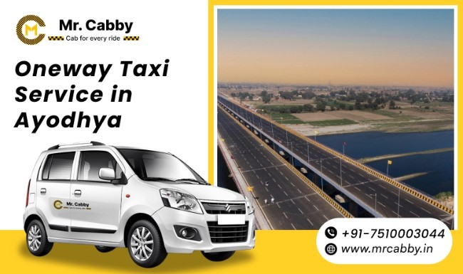 Book One Way Taxi Services in Ayodhya