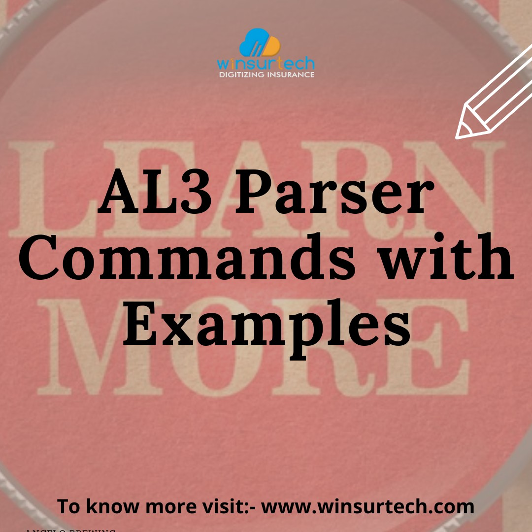 WinsurTech AL3 Parser Commands with Examples