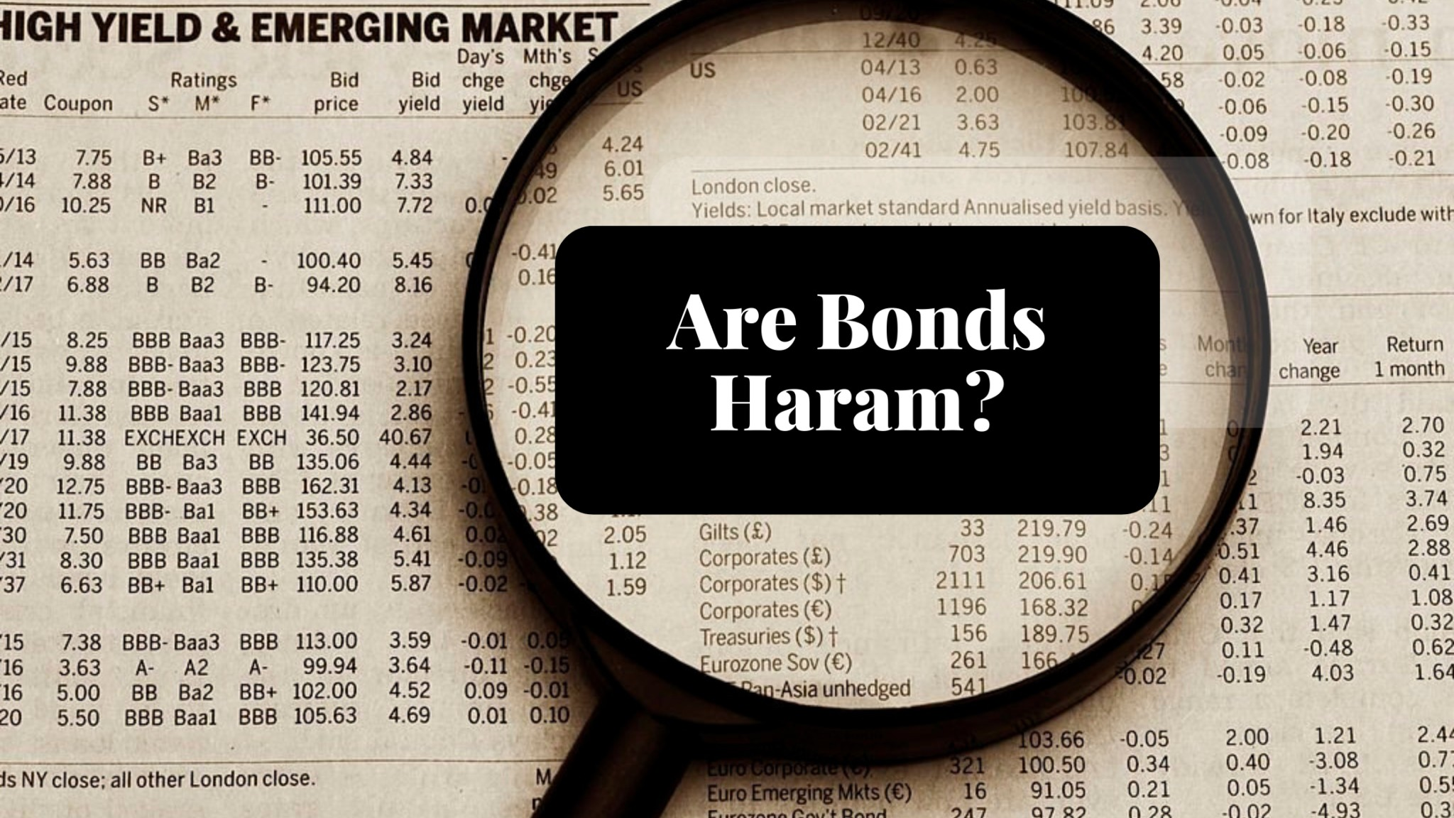 Are premium bonds halal?