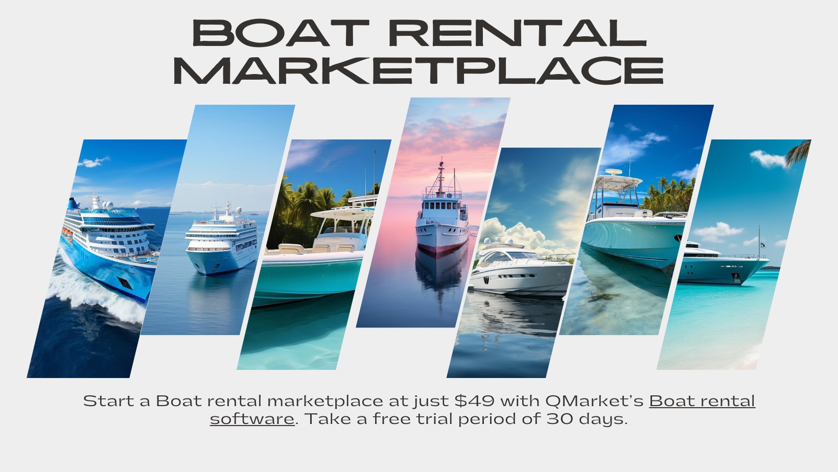 Built an effective boat rental marketplace | QMarket