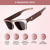 GoVision Royale Ultra High Definition Video Camera Sunglasses |8MP Camcorder | Wide Angle View, Unis