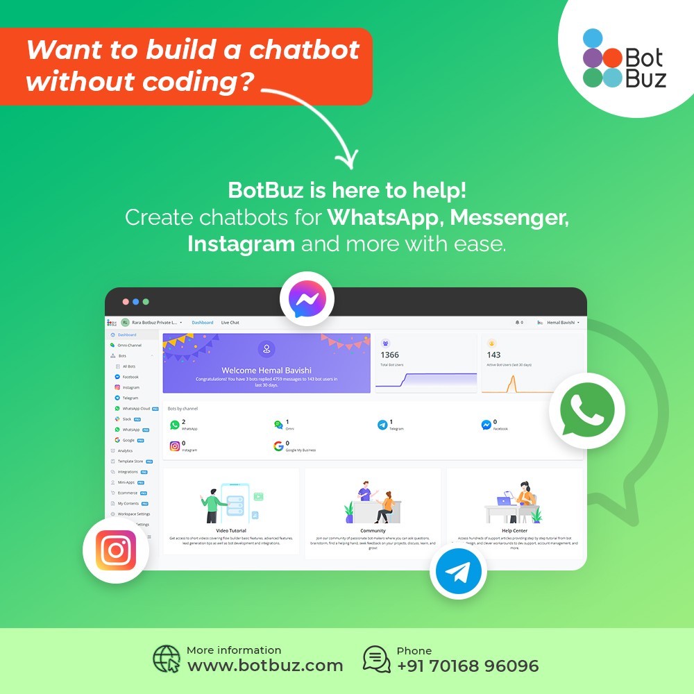 Multi channel chatbot.