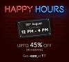 Bluehost Happy Hours Sale 45% off 