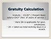 Should Gratuity be Discontinued