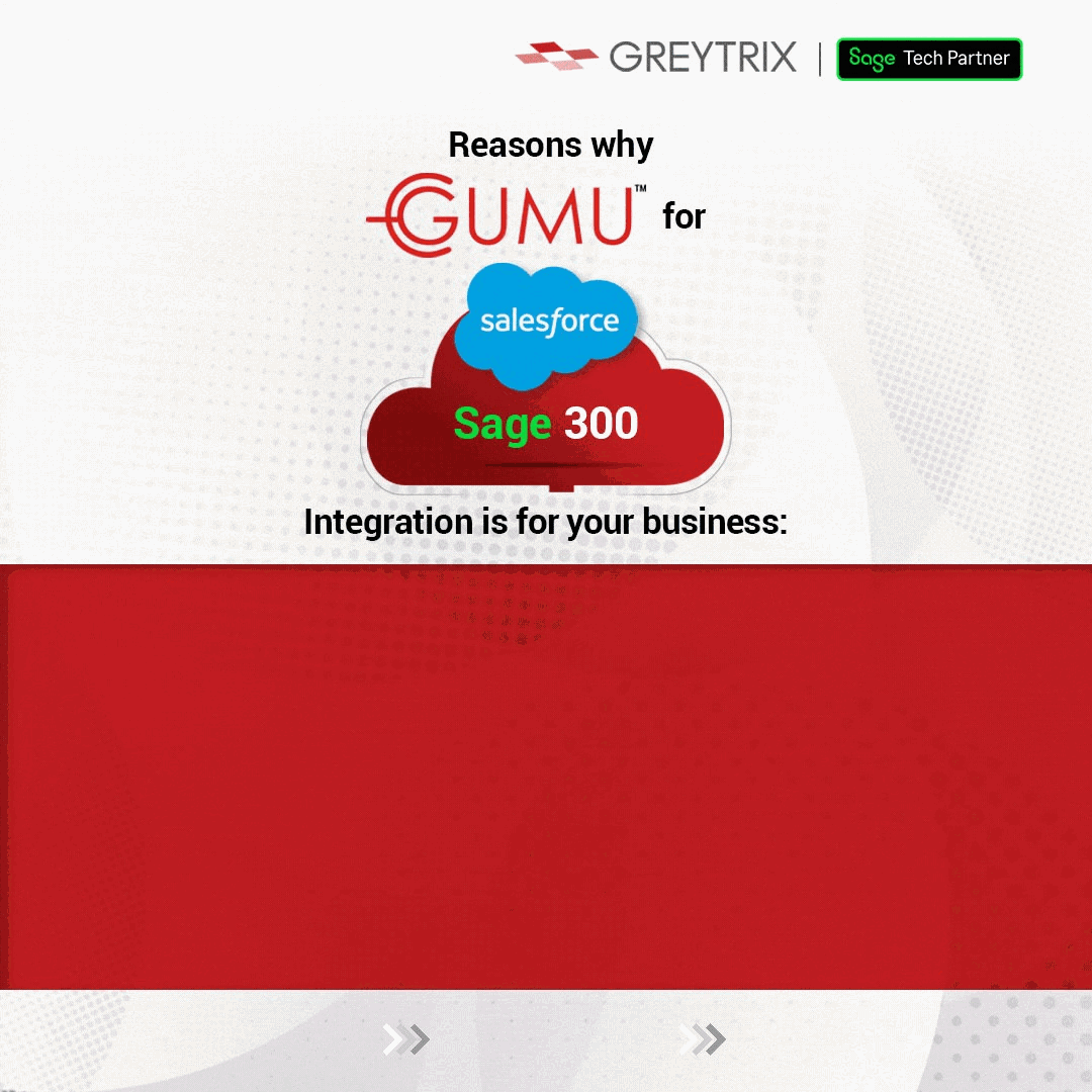 GUMU™ for Salesforce - Sage 300 ERP Integration | Greytrix