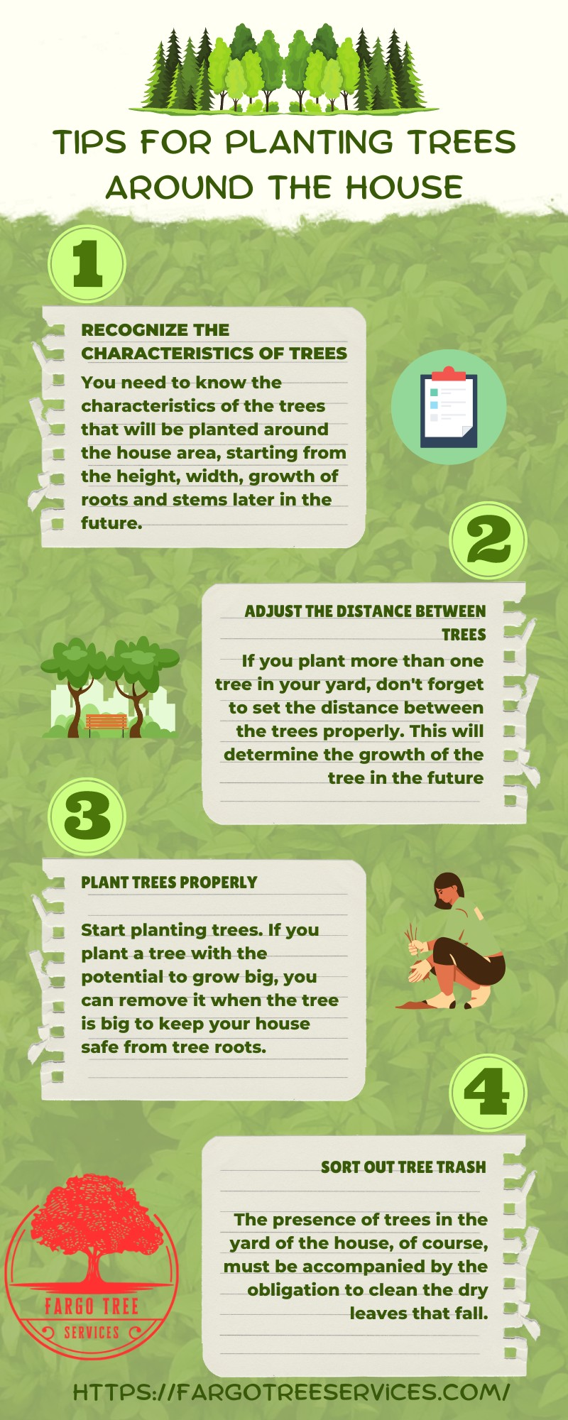 Tips for Plating Trees Around The House [Infographic]