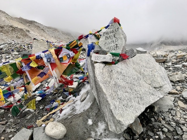 Everest base camp trek