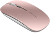 Uciefy Q5 Slim Rechargeable Wireless Mouse, 2.4G Portable Optical Silent Ultra Thin Wireless Compute