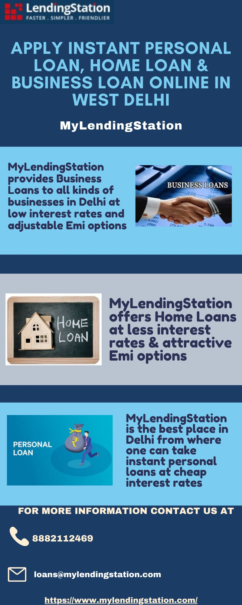 Apply Instant Personal Loan, Home Loan & Business Loan Online in West Delhi