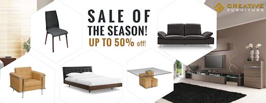 Save UPTo 50% OFF on Modern Furniture during Sale
