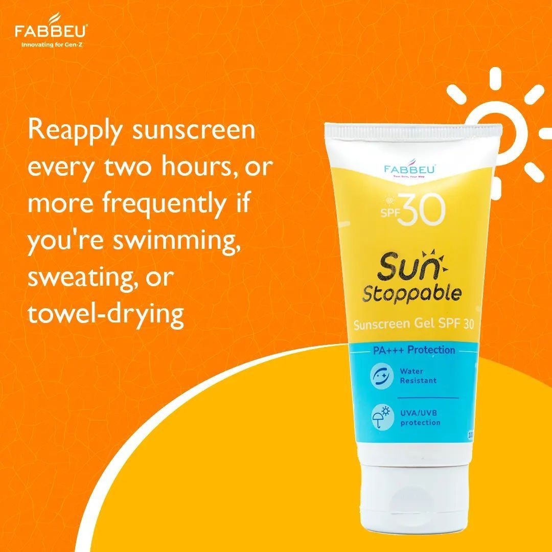 Sunscreen Gel SPF 30 - Fabbeu